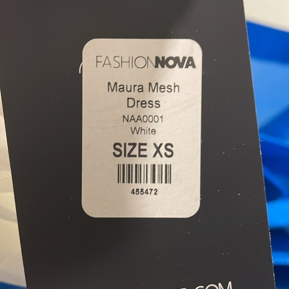 Fashion Nova Maura Dress in White XS - Picture 4 of 4